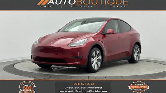 TESLA MODEL Y 2020 5YJYGDEE2LF047787 image